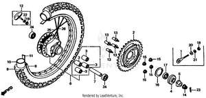 Rear Wheel Schematic