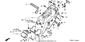 Rear Fender Schematic