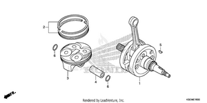 Crankshaft@piston Schematic