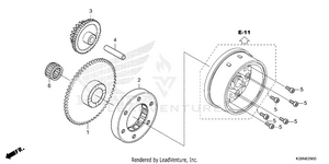 Starting Clutch Schematic