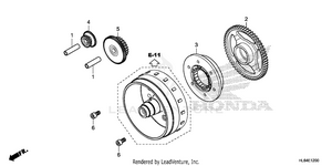 Starting Clutch Schematic