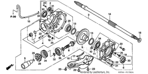 Final Driven Gear Schematic