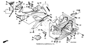Lower Cowl (l.) (2) Schematic