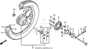 Rear Wheel Schematic