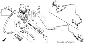 Clutch Master Cylinder Schematic