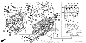 Cylinder Block Schematic