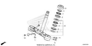 Steering Stem Schematic