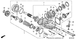 Side Gear Case Schematic