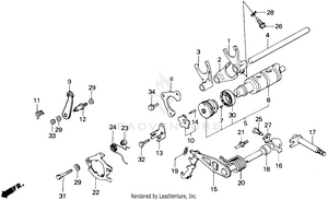 Shift Drum Schematic