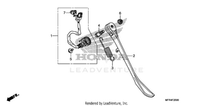 Side Stand Schematic