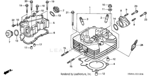 Cylinder Head Schematic