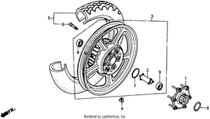 Rear Wheel Schematic