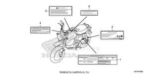 Caution Label Schematic