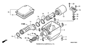 Air Cleaner Schematic
