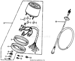 Speedometer 76,78 Schematic