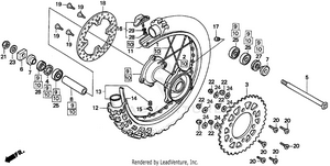 Rear Wheel Schematic
