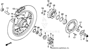 Rear Wheel Schematic