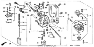 Carburetor ('04-'07) Schematic