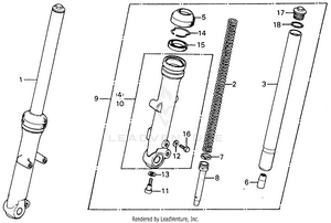 Front Fork Schematic