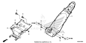 Rear Fender Schematic