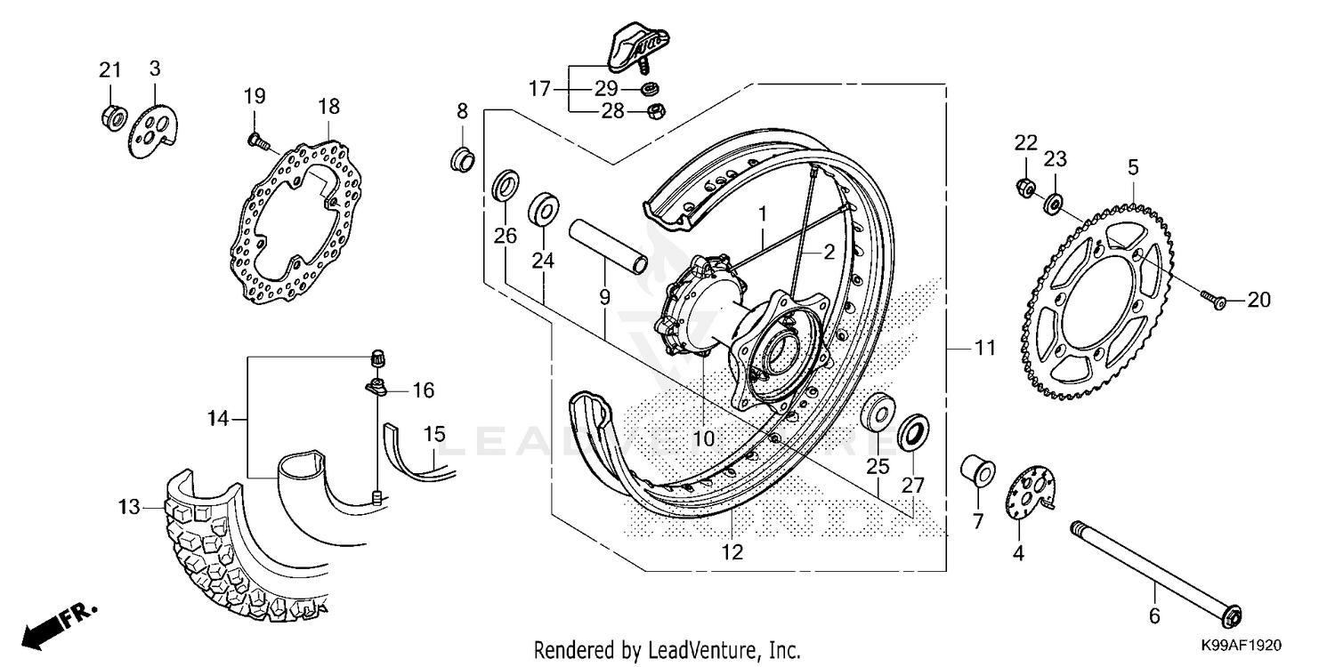 REAR WHEEL