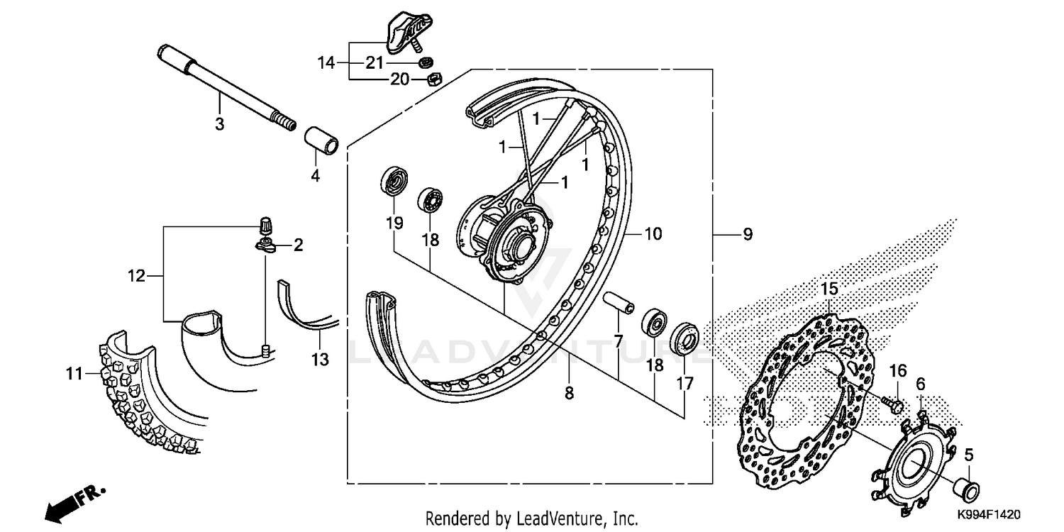 FRONT WHEEL