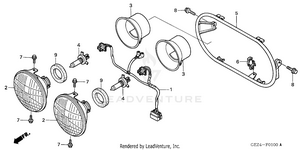 Headlight Schematic