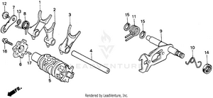 Shift Drum Schematic