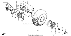 Front Wheel Schematic