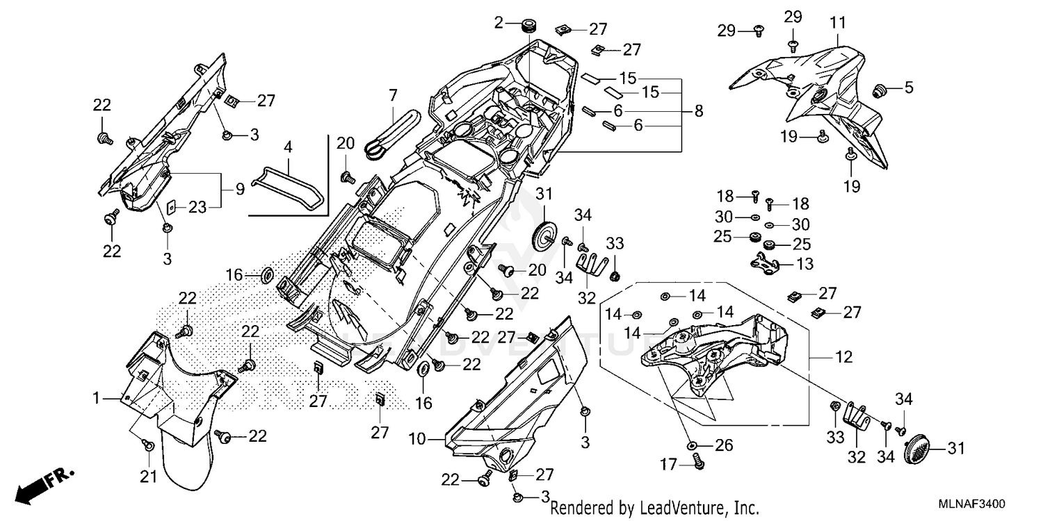 REAR FENDER
