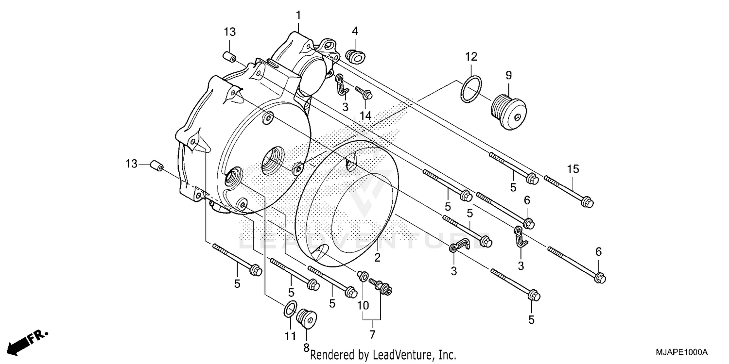 LEFT CRANKCASE COVER