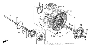 Rear Wheel Schematic