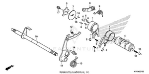 Gearshift Drum Schematic