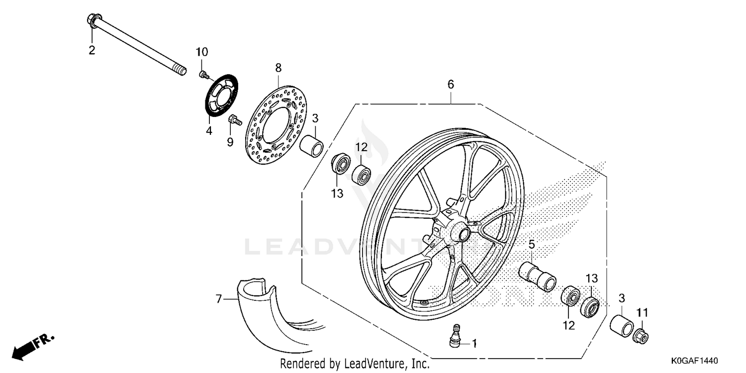 FRONT WHEEL