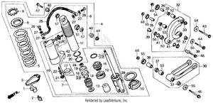 Shock Absorber 85-86 Schematic