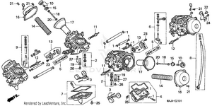 Carburetor@component     Parts Schematic