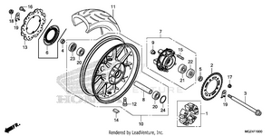 Rear Wheel Schematic