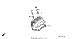 Cylinder Head Cover Schematic