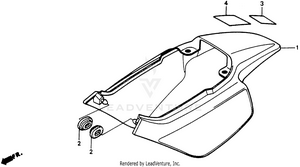 Rear Cowl 88-93 Schematic