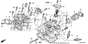 Cylinder Head Schematic