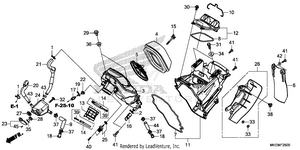 Air Cleaner Schematic