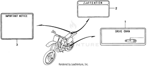 Caution Label Schematic