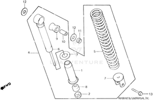 Shock Absorber Schematic