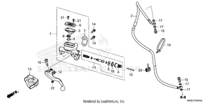 Clutch Master Cylinder Schematic