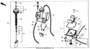 Carburetor 85-89 Schematic