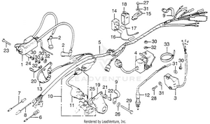Wire Harness + Ignition Coil Schematic