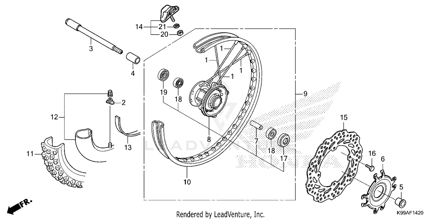 FRONT WHEEL