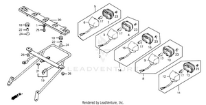 Rear Pilot Lamp Schematic