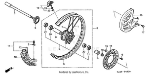 Front Wheel Schematic