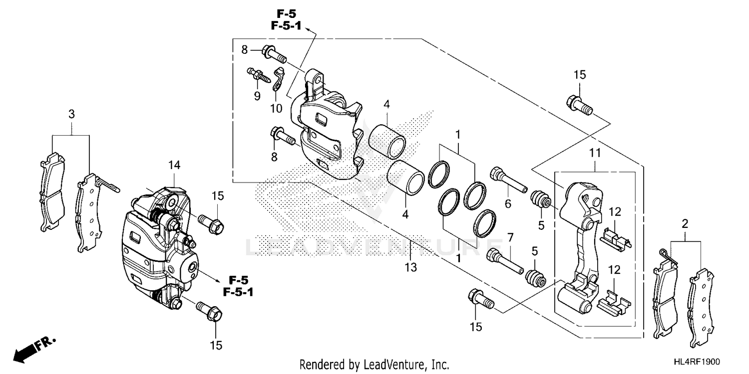 FRONT BRAKE CALIPER